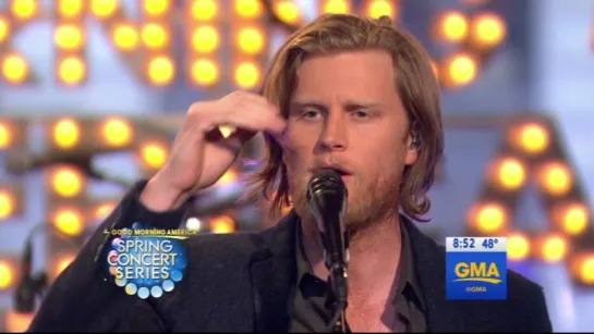 The Lumineers  (Good Morning America) New York 2016-04-08