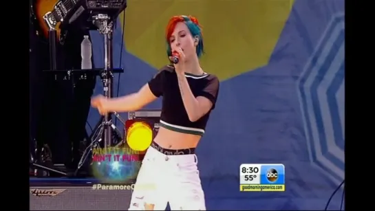 PARAMORE (Good Morning America)(2014/06/13)