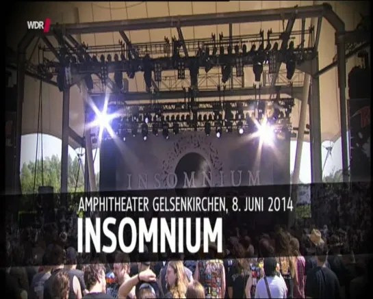 Insomnium Rock Hard Festival 2014