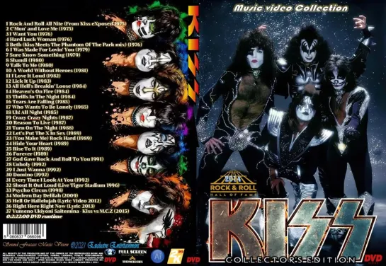 KISS - MUSIC VIDEO COLLECTION COLLECTORS EDITION