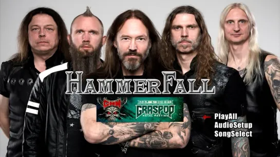 Hammerfall 2019-06-22 Graspop Metal Meeting Dessel, Belgium