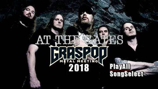 At the Gates Live at Graspop Metal Meeting 2018