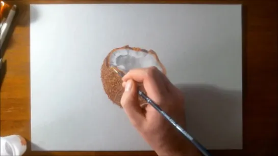 Amazing Drawing 3D - Coconut.