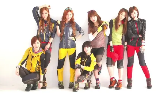 T-ara @ "Wildroses" CF photo shoot