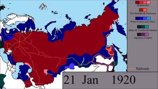 Гражданская война в России [День за днем]