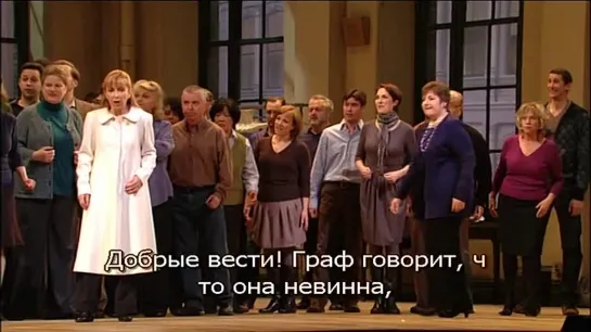 Беллини "Сомнамбула" - Dessay, Florez, Pertusi; Pido. Met, 2009 (русские субтитры)