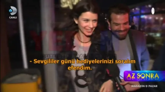 Beren Saat ve Kenan Doğulu El Ele Göz Göze Görüntülendi 16.02.2018