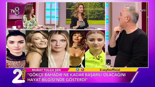 Murat Tolga Şen En Beğendiği Oyuncuları Açıkladı _ Müge ve Gülşenle 2. Sayfa 12