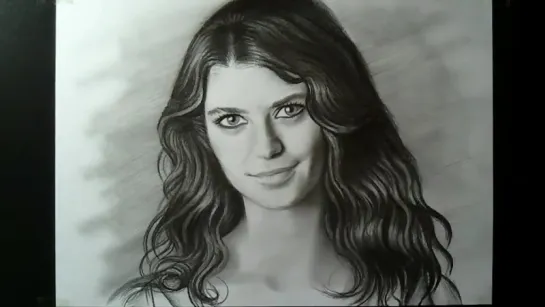 Hızlandırılmış Çizim - Beren Saat - Speed Drawing