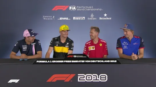 2018 German Grand Prix: Press Conference Highlights