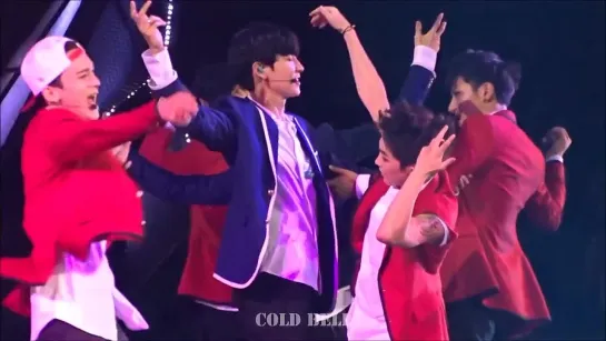 |FANCAM| 140920 The Lost Planet in Beijing @ EXO - WOLF (Chanyeol & Xiumin focus)