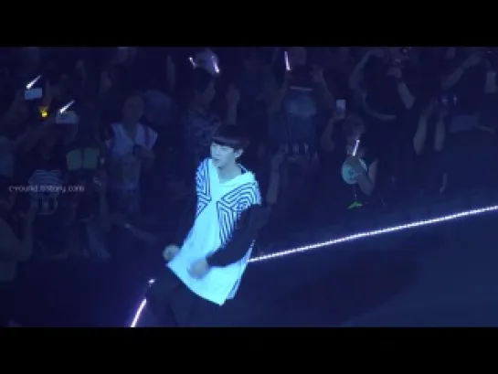 |FANCAM| 140719 The Lost Planet in Shanghai @ EXO - Machine (Chanyeol focus)