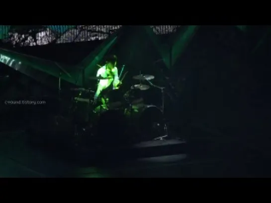 |FANCAM| 140719 The Lost Planet in Shanghai @ Chanyeol Drum Solo