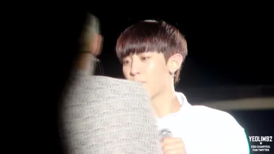 |FANCAM| 140705 The Lost Planet in Сhengdu @ Chanyeol with apple