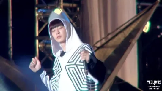 |FANCAM| 140705 The Lost Planet in Сhengdu @ EXO - Peter Pan (Chanyeol focus)