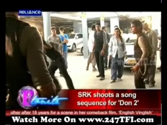 Shahrukh Khan's Don 2 Making Visuals