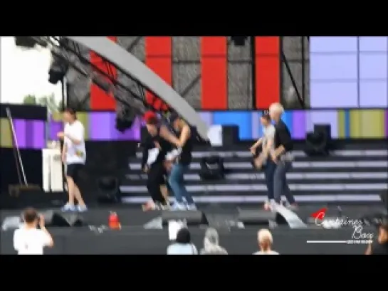 |FANCAM| 130914 EXO-K Sky Festival Rehearsal - Growl