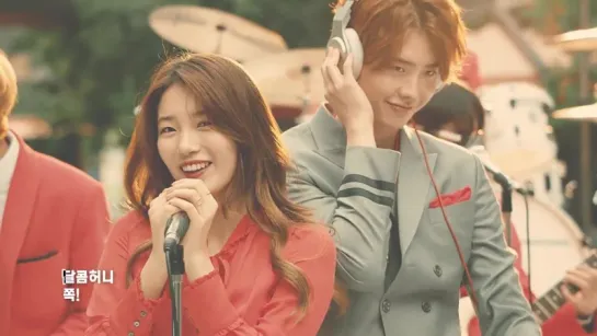 Suzy & Lee Jong-Suk - BBQ Chicken "Darling & Honey Song" CF 90s (Full Ver.)