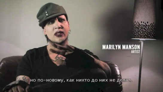 Marilyn Manson about Rammstein [Rammstein in Amerika]