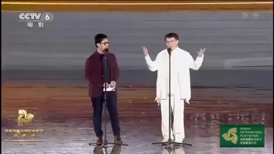 Aamir Khan Jackie Chan - Two Legends of Film Industry - HainanInternationalFilmFestival_CUT