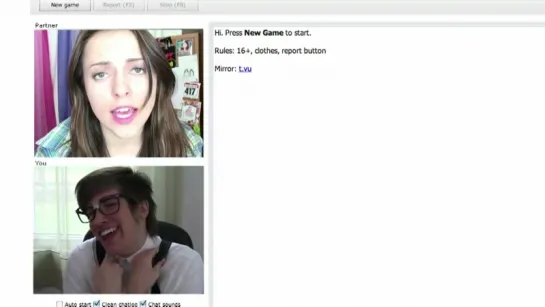 Lady Gaga on Chatroulette! (Telephone Parody)