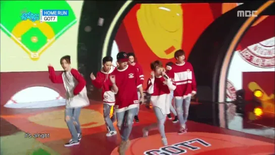 [Выступление] 160423 GOT7 - Home Run @ Music Core