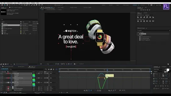 Делаем графику с помощью партиклов в Adobe After Effects