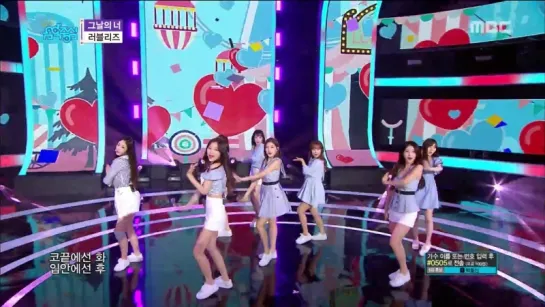 180512 Lovelyz - You On That Day @ Music Core