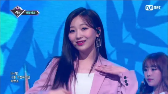 180510 Lovelyz - You On That Day @ M! Countdown