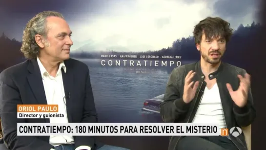 #Contratiempo en las noticias de @antena3com #QueNoTeLaCuenten ¡Estreno 6 de enero! httpst.coeDRZbDLdEi»