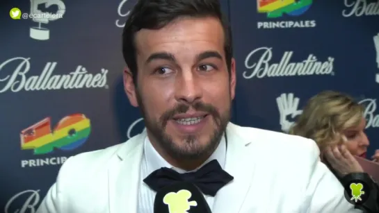 Mario Casas: "Voy a sacar un disco como Adanne"