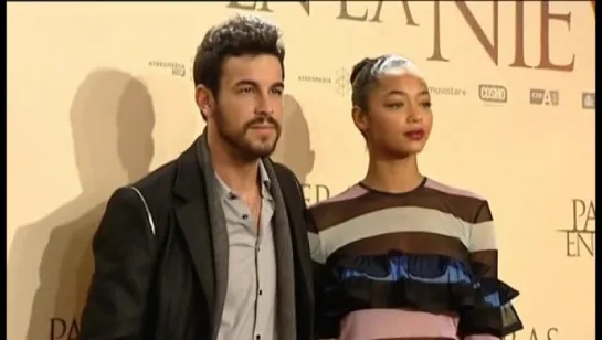 Presentación de 'Palmeras en la Nieve' con Mario Casas, Adriana Ugarte, Alain Hernández y Berta Vázquez