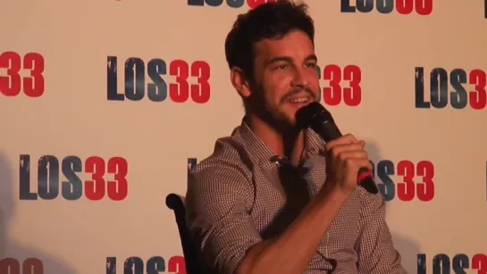 Mario Casas- Los 33- Conferencia de prensa- MEXICO