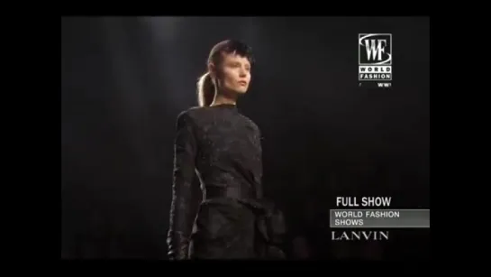 Lanvin FallWinter 2009 Full Show