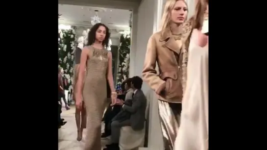 Finale at the new Ralph Lauren show during the NYFW