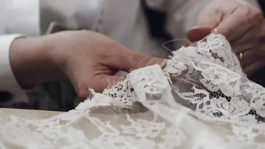 Dolce & Gabbana - Fatto A Mano - The making of the white lace dress