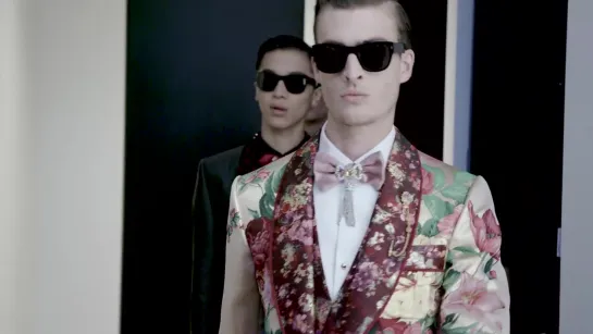 The DolceGabbana #DGSARTORIA Mens Fashion Show