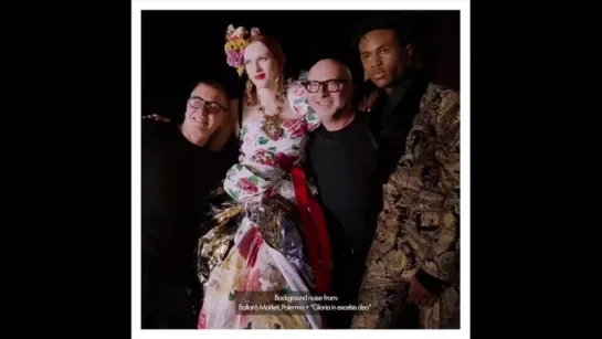 backstage moments  Women SS19 Dolce Gabbana