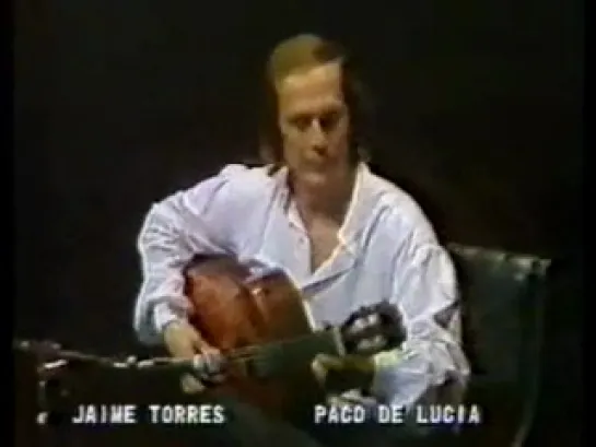 Paco de Lucia y Jaime Torres en Buenos Aires