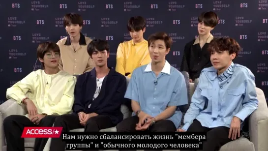 RUS SUB 180518 BTS говорят о том, встречаются ли с кем-то, а также о своих любимых особенностях друг в друге