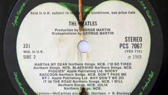 THE BEATLES - Piggies 1968