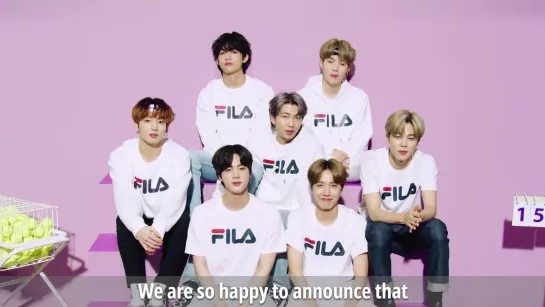 [FILA X BTS Interview] One WORLD, One FILA! 휠라 with 방탄소년단