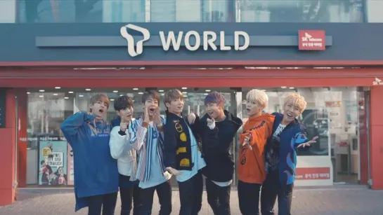 `CF` SK Telecom "TWorld See You later - BTS side" Advertisement.