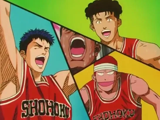 аниме 1993 Слэм-данк 73-86 из 101 Slam Dunk все серии