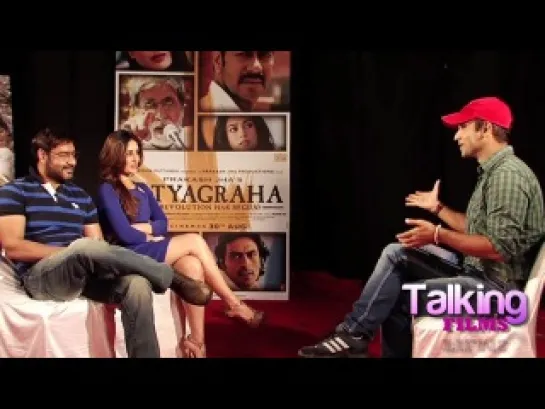 Ajay Devgn-Kareena Kapoor's Exclusive On Satyagraha