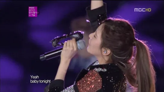 [PERF] SNSD-TTS & EXO - DJ Got Us Fallin In Love (121001 SMTown In Seoul)