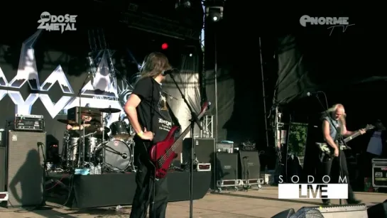 SODOM Live MOTOCULTOR Festival France 2015 FULL SHOW Full HD 1080p