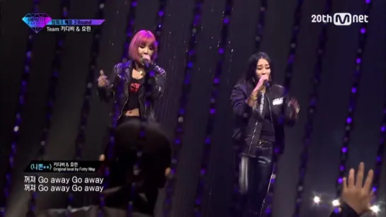 [SHOW] 151030 Sistar: Hyolyn @ Unpretty Rapstar 2 EP.8