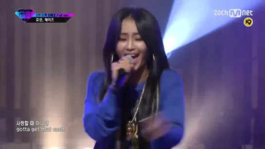 [SHOW] 151002 Hyolyn & Heize - Money (Team Battle) @ Unpretty Rapstar 2 EP.4