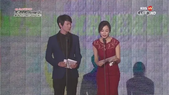 [SHOW:CUT] 150128 Soyou X Junggigo: Chart Ranks February @ 4th Gaon Chart Kpop Awards